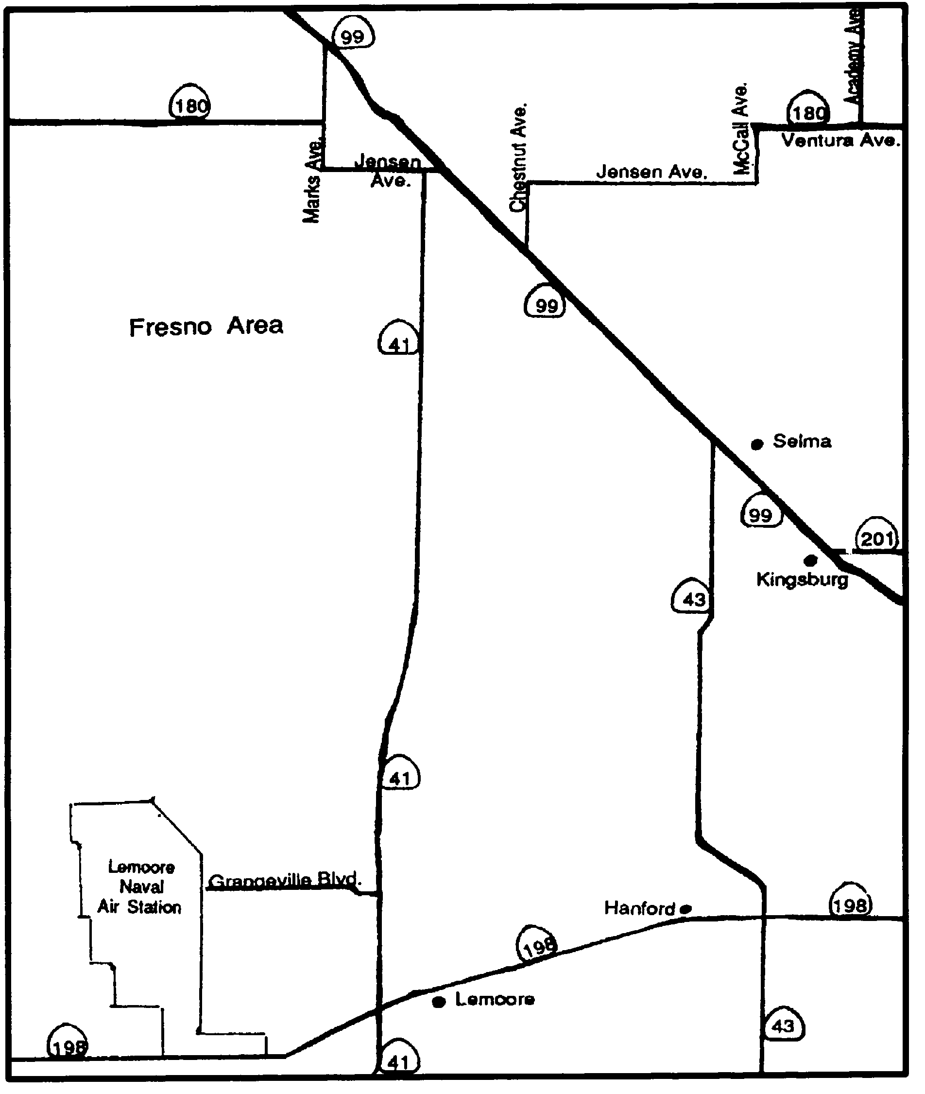 Image 1 within § 13-1151.9.1. Routes and Stops -Map 9A.